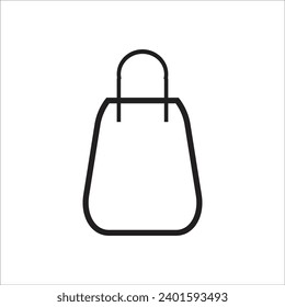 bag vector icon line new