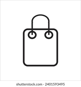 bag vector icon line new