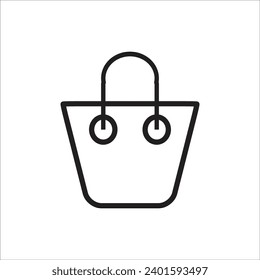 bag vector icon line new