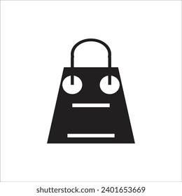 bag vector icon line template