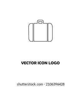 bag vector icon logo illustration