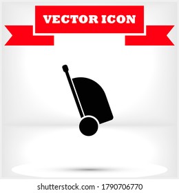Bag vector icon , lorem ipsum Flat design
