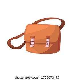 Bag, bag vector icon, sling bag icon casual fashion accessory vector illustration, shoulder bag vector image