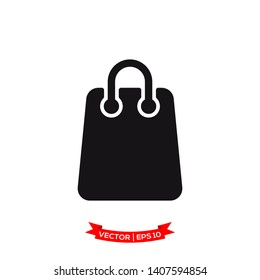 bag vector icon in trendy flat style 
