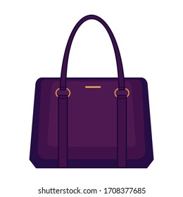 Bag vector icon.Cartoon vector icon isolated on white background bag.