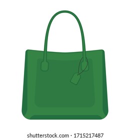 Bag vector icon.Cartoon vector icon isolated on white background bag.