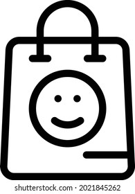 ilustración vectorial de bolsa aislada en un fondo transparente. iconos vectoriales de color para el concepto o los gráficos web.