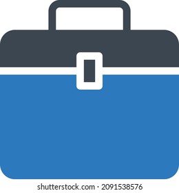 ilustración vectorial de bolsa aislada en un fondo transparente. iconos vectoriales de glifo para el concepto o gráficos web.