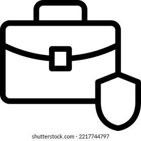 bag Vector illustration on a transparent background.Premium quality symmbols.Stroke vector icons for concept and graphic design.