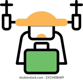 bag Vector illustration on a transparent background. Premium quality symmbols. Line Color vector icons for concept and graphic design.