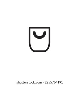 bag vector line new icon