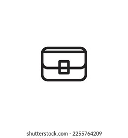 bag vector line new icon