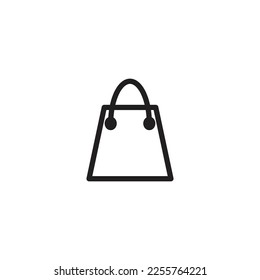 bag vector line new icon