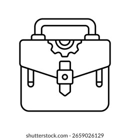 Ícone de estilo Vetor de bolsa. Arquivo Eps 10