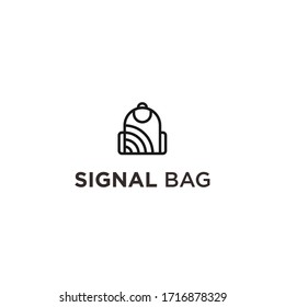 Logo-Ikone für Taschen, Vektorgrafiken