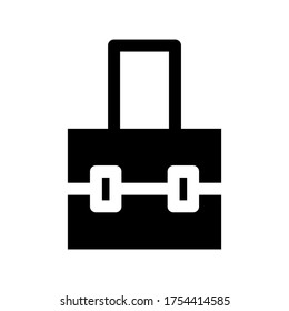 bag work icon or logo isolated sign symbol vector illustration - high quality black style vector icons
