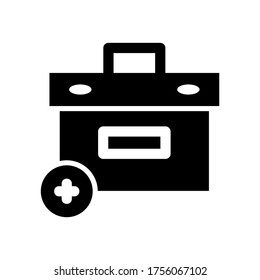 bag work icon or logo isolated sign symbol vector illustration - high quality black style vector icons
