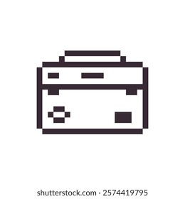 bag work retro pixel art