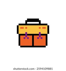 bag work retro pixel art