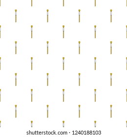 Bag zip pattern seamless vector repeat for any web design