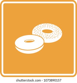 bagels breakfast sign