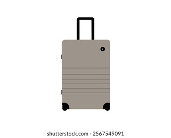 Baggage Claim. Conveyor Belt With Luggage In Airport Travel bags vector set Baggage Airport People Briefcase. Icon with reflection on white background. Air Travel Thin Line Icons  Editable Stroke