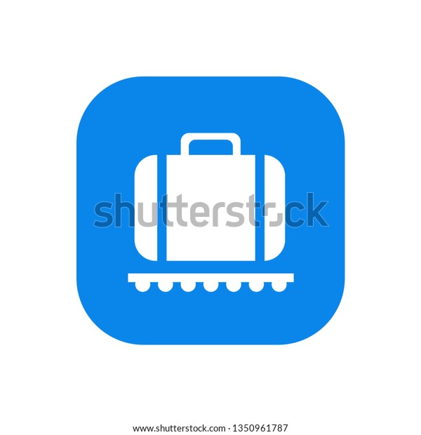 Baggage Claim Emoji Vector Sign Symbol Stock Vector (Royalty Free