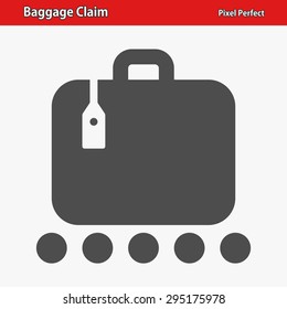 Baggage Claim Icon. Professional, pixel perfect icons optimized for both large and small resolutions. EPS 8 format.