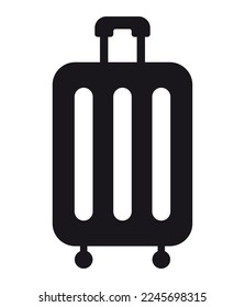 baggage icon design over white