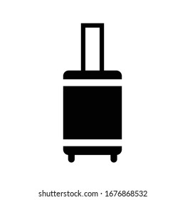 baggage icon isolated vector illustration