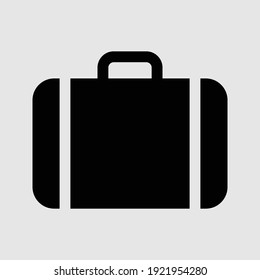 baggage icon isolated vector illustration