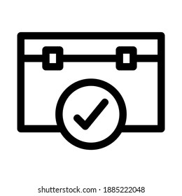 baggage icon or logo isolated sign symbol vector illustration - high quality black style vector icons
