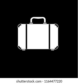 Baggage icon. Suitcase icon. Lost and found icon. Stock vector illustration. 