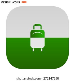 Baggage icon. icon. vector design