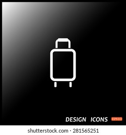 Baggage icon. icon. vector design