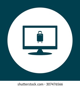 Baggage icon. icon. vector design