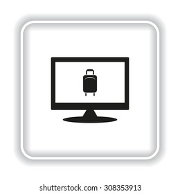 Baggage icon. icon. vector design