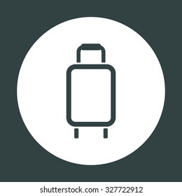 Baggage icon. icon. vector design