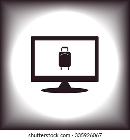Baggage icon. icon. vector design