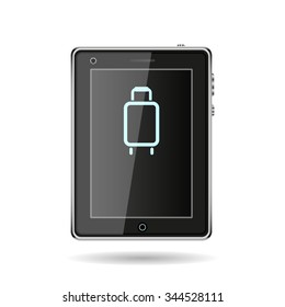 Baggage icon. icon. vector design