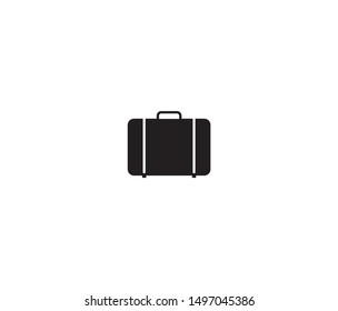 baggage icon vector design element logo template