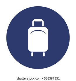 Baggage Icon Vector flat design style