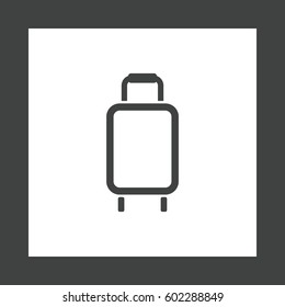 Baggage Icon Vector flat design style