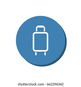 Baggage Icon Vector flat design style