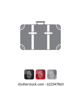 baggage icon. vector illustration