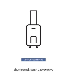 baggage icon vector illustration template