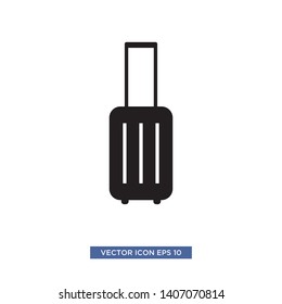 baggage icon vector illustration template