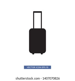 baggage icon vector illustration template