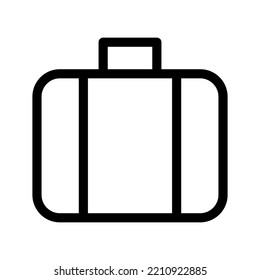 Baggage Icon Vector Symbol Design Illustration