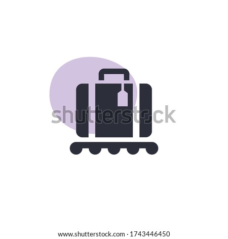 Baggage - Modern Icon (Pictogram)